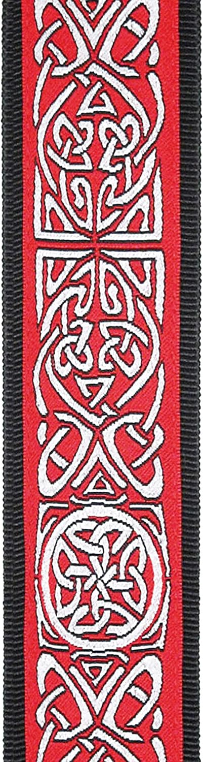 D'Addario Planet Waves 50 Millimeters Woven Guitar Strap - Celtic