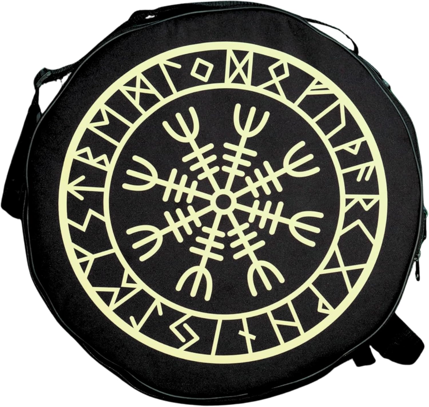 Shamanic Drums Bag, Bodhran Drum Bag, Handmade Frame Drum Bag, Hand Drum Protection (18×3 Inches)