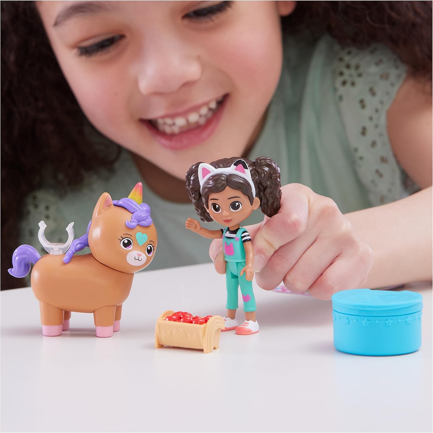 Gabby's Dollhouse, Gabby Girl and Kico The Kittycorn Toy Figures Pack, with Accessories and Surprise Kids’ Toys for Ages 3 and up
