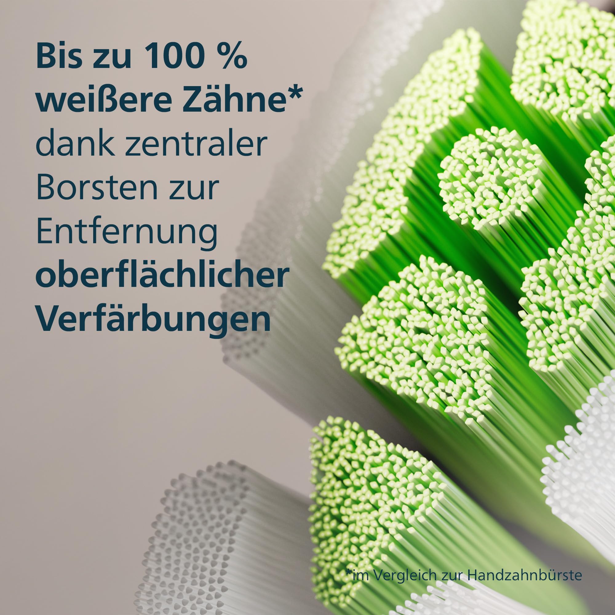Philips Sonicare W2 Optimal White, Original Ersatzbürstenköpfe, Schwarz, 4er-Pack, HX6064/88 - 3