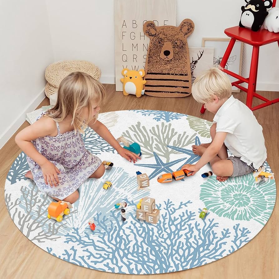 ラグ・カーペット round beach rug 81jlxiSzhDL._UF894,1000_QL80_.jpg