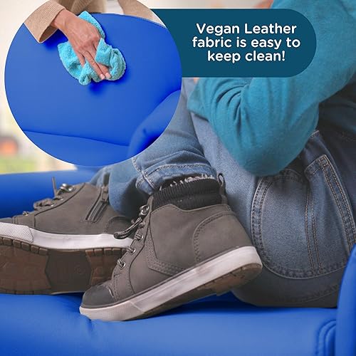 Miniatura 75 de Children's Factory As We Grow CF805-196 - Silla para niños pequeños, color rojo, asiento flexible para guardería o preescolar, silla de lectura para