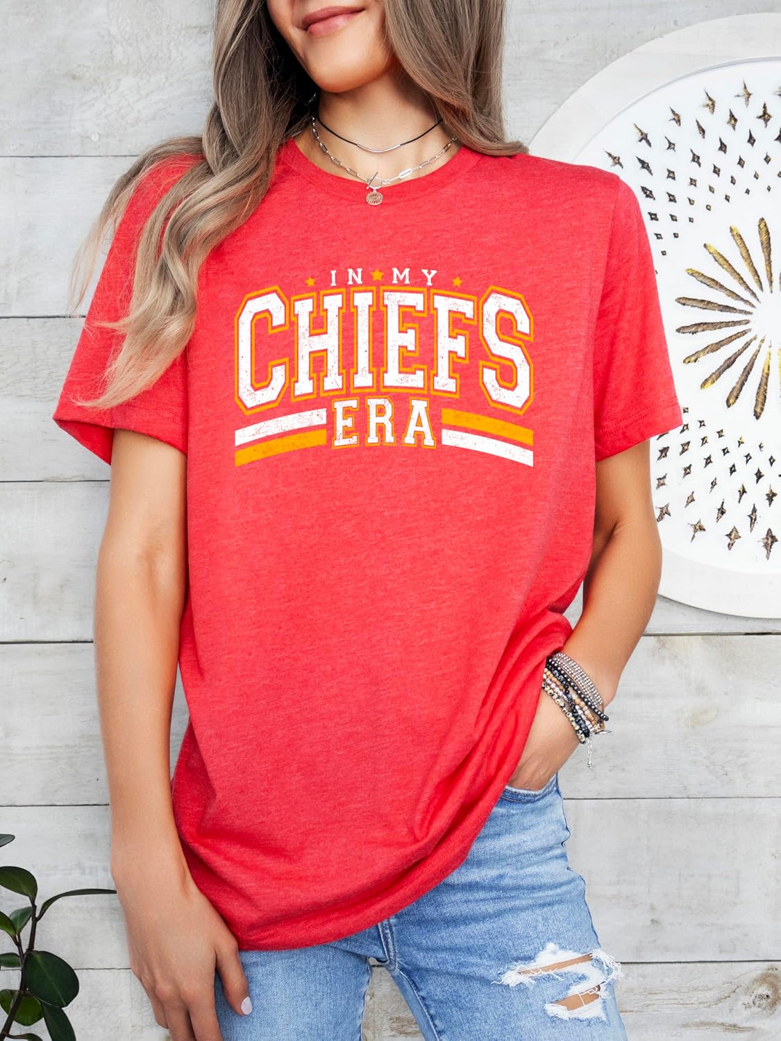 in My Chiefs Era Shirt for School Spirit Apparel for Adults and Kids