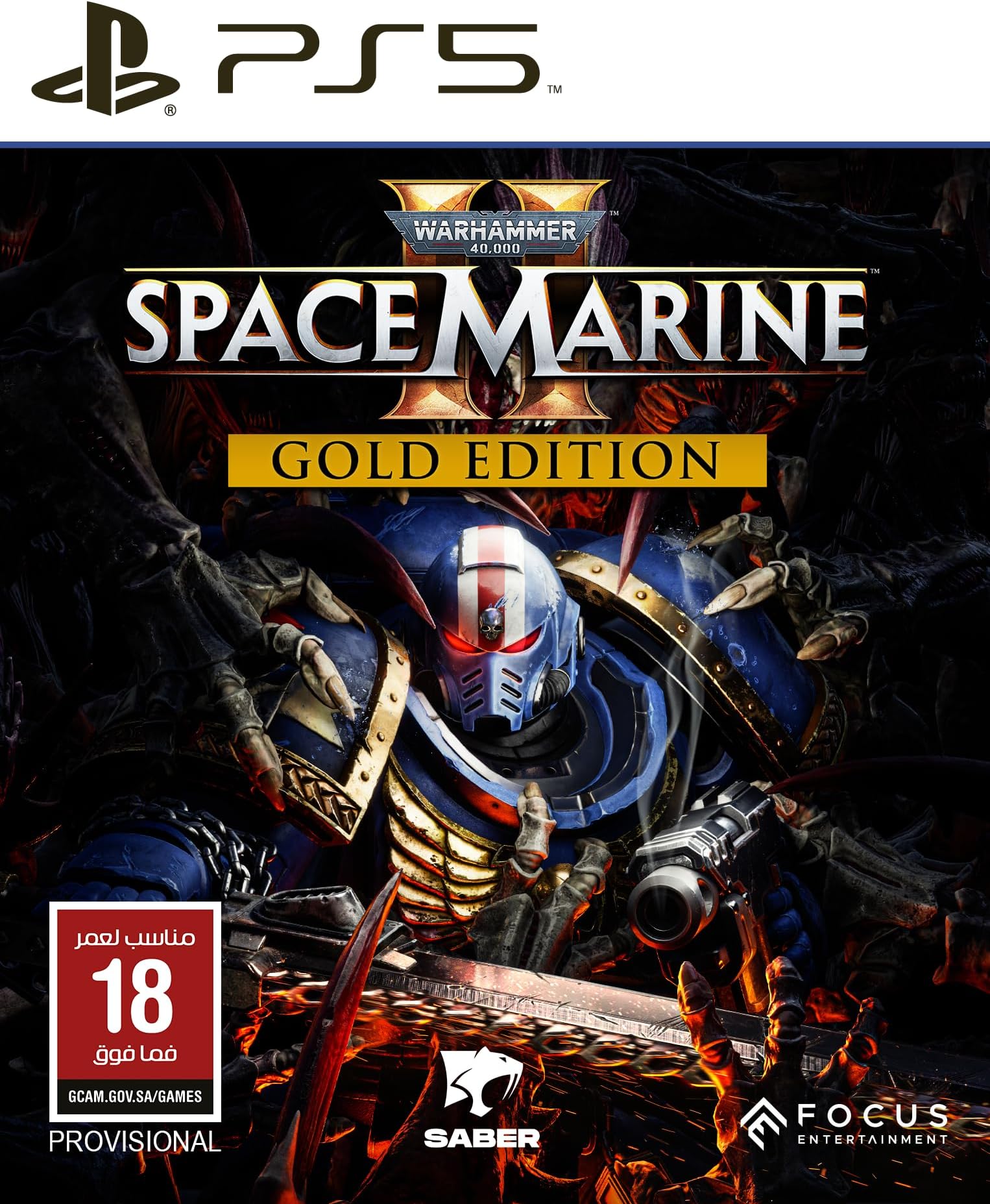 Focus PS5 Warhammer 40,000: Space Marine 2 Gold Edition (UAE Version)