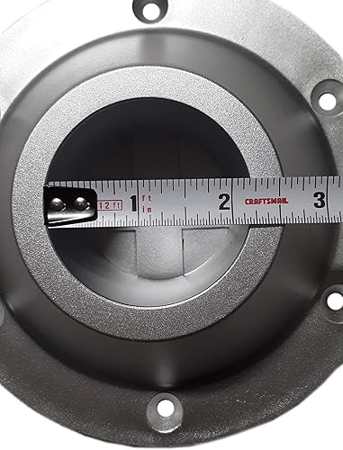 Miniatura 8 de Class A Customs  Patas de mesa de metal plateado de 27.5 pulgadas, con 2 bases de plástico plateadas para montaje en superficie (1 pata plateada, 2