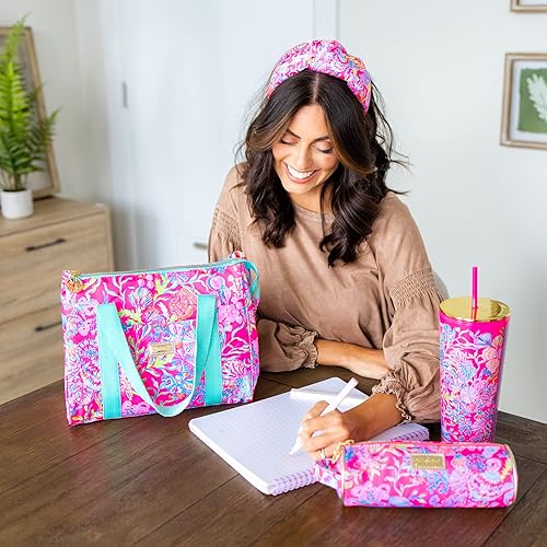 Miniatura 10 de Lilly Pulitzer Diadema de moda para mujer, diadema de tela trenzada verde, diadema de tela colorida, lindos accesorios para el cabello para mujeres