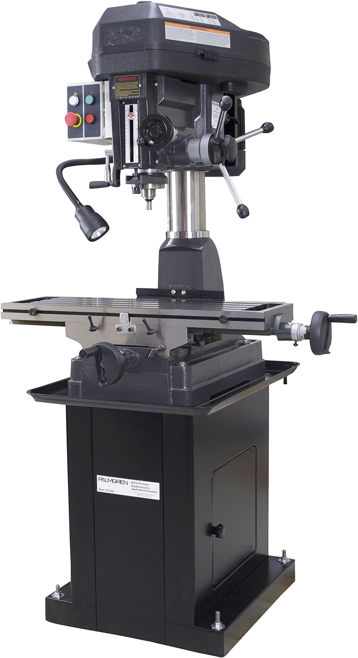 Palmgren Mill/Drill machine, 1.5HP, 115/230V, 1PH