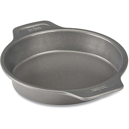 All-Clad Pro-Release Nonstick Bakeware Round Cake Pan, 9 inch, Gray
