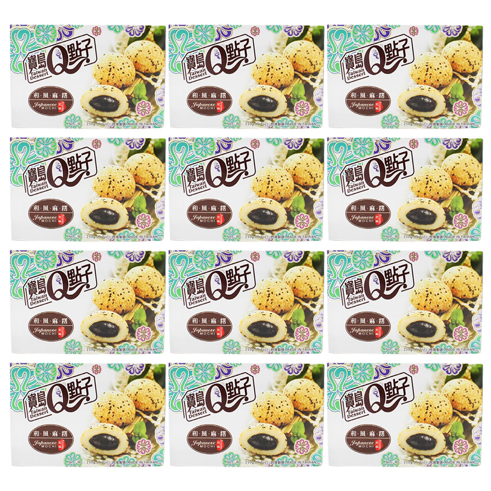 He Fong Sesam Mochi (12x210g)
