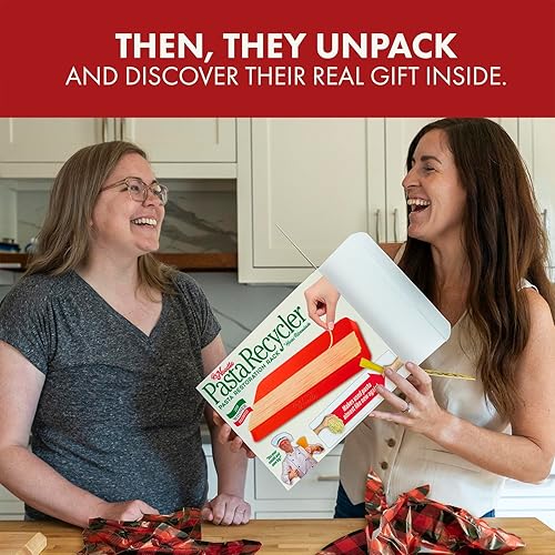 Miniatura 6 de Prank Pack - Caja de regalo para bromas de fideos reciclados, envuelve tu regalo real en una divertida y auténtica caja de regalo, caja de regalo
