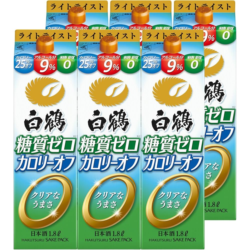 Amazon.co.jp: サケパック 糖質ゼロ ライトテイスト [ 日本酒