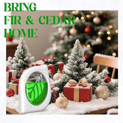 Miniatura 8 de Ambientador para el hogar, paquete de 4, aroma océano, eliminador de olores para armarios de área pequeña, baño, mascotas, olor fuerte, hasta 120