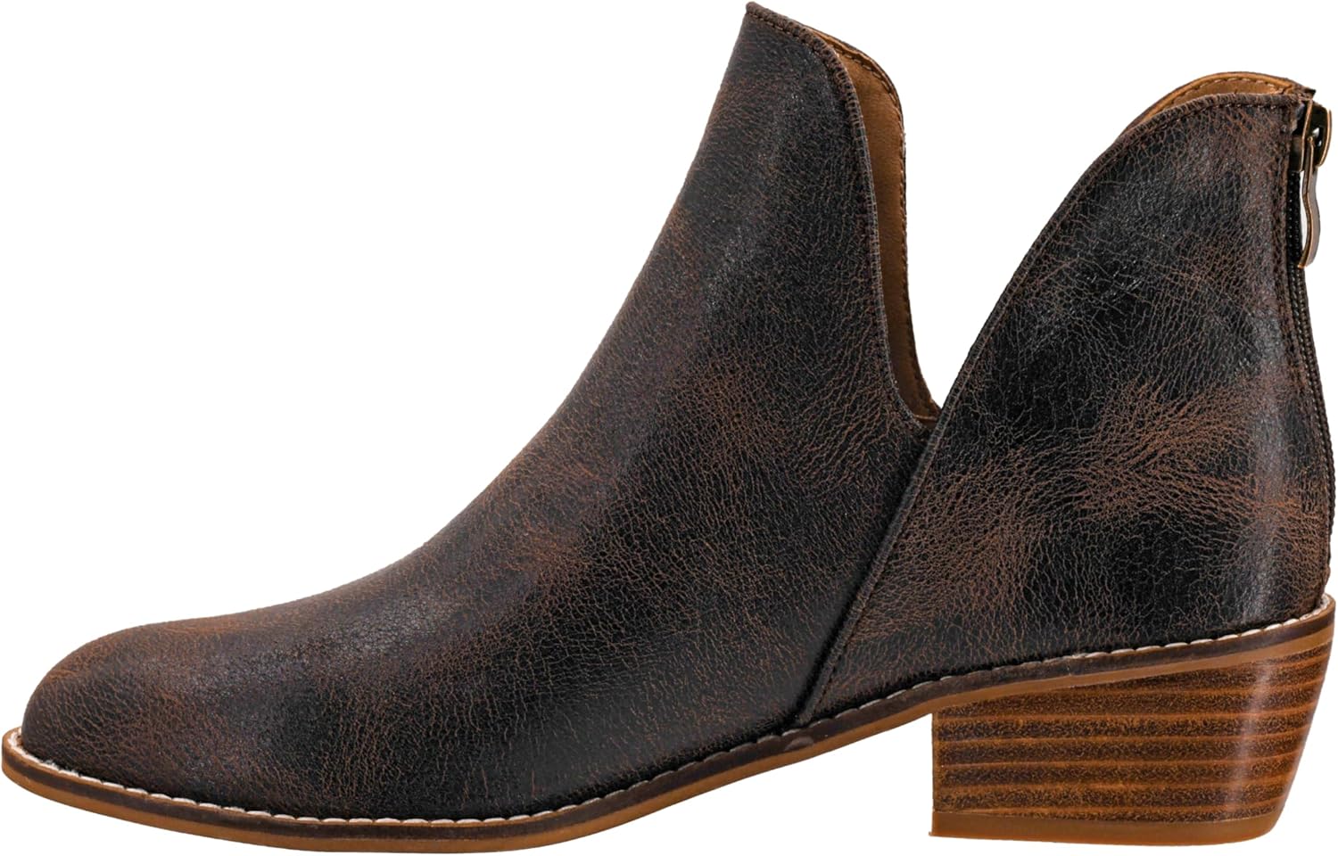 Corkys Footwear Womens Vanish Booties - Featuring Corkys Soft EVA Insoles, A 1.75-Inch Heel, and Back Zipper - Stylish and Comfortable for Everyday Wear