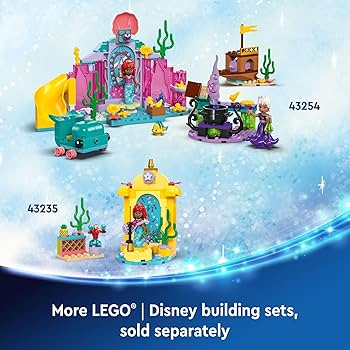 Amazon.com: LEGO Disney Princess Ariel's Crystal Cavern, Buildable