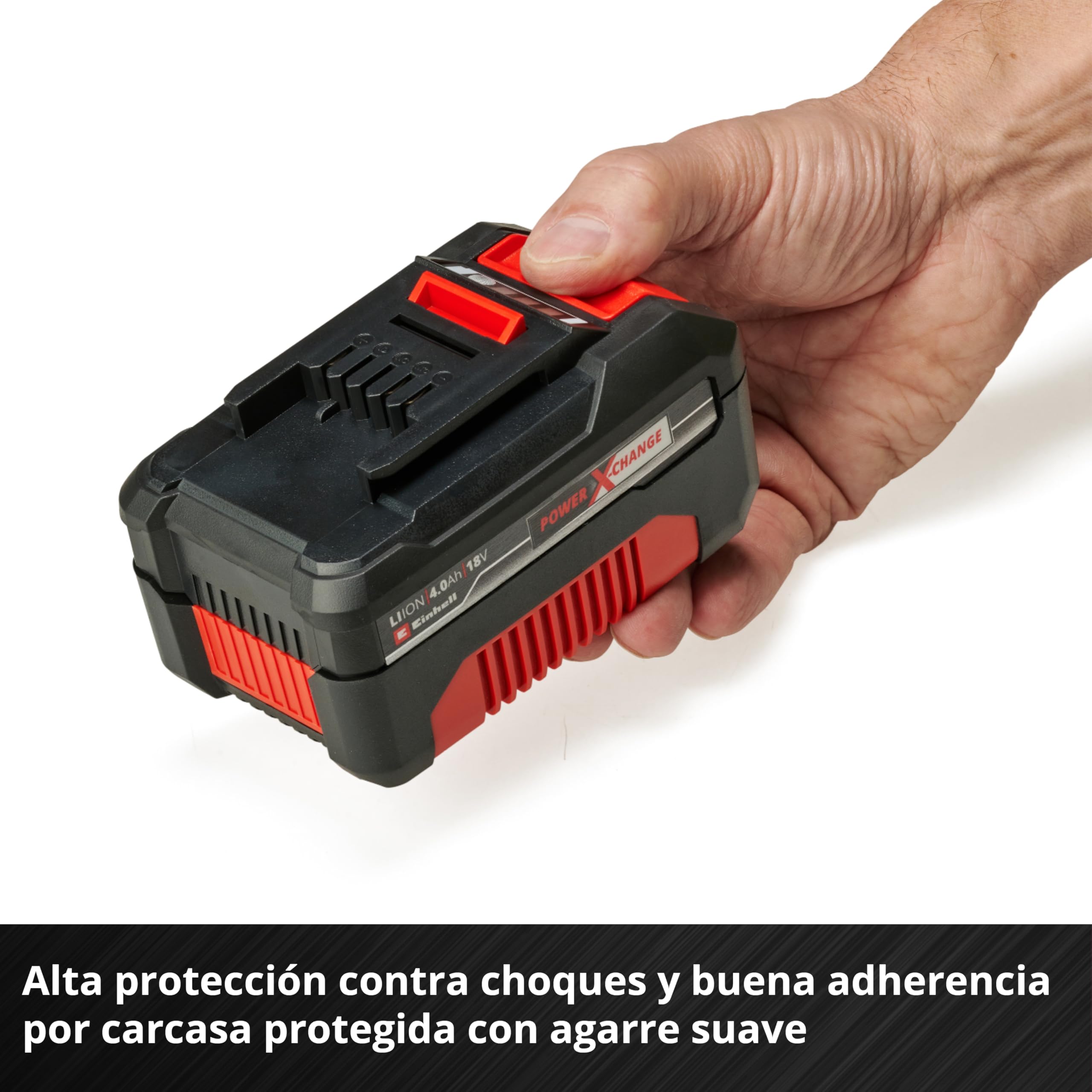Einhell Original Starter Kit 2X 4 Ah batería y Twincharger (Iones de Litio, 18 V, Adecuado para Todos los aparatos Power X-Change)