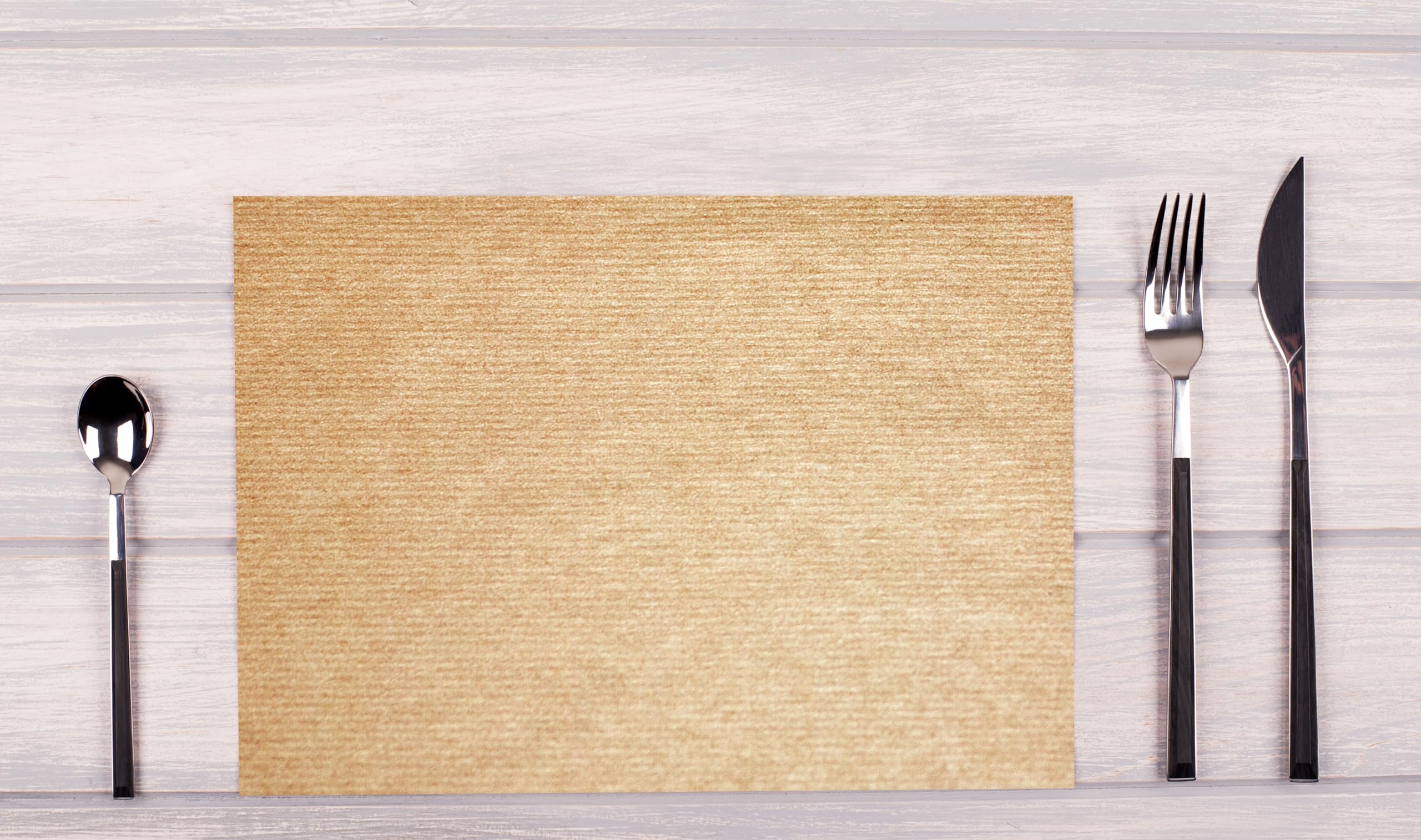 Pronappe 500 Sets de Table Papier Kraft Lisse 30x40cm Kraft