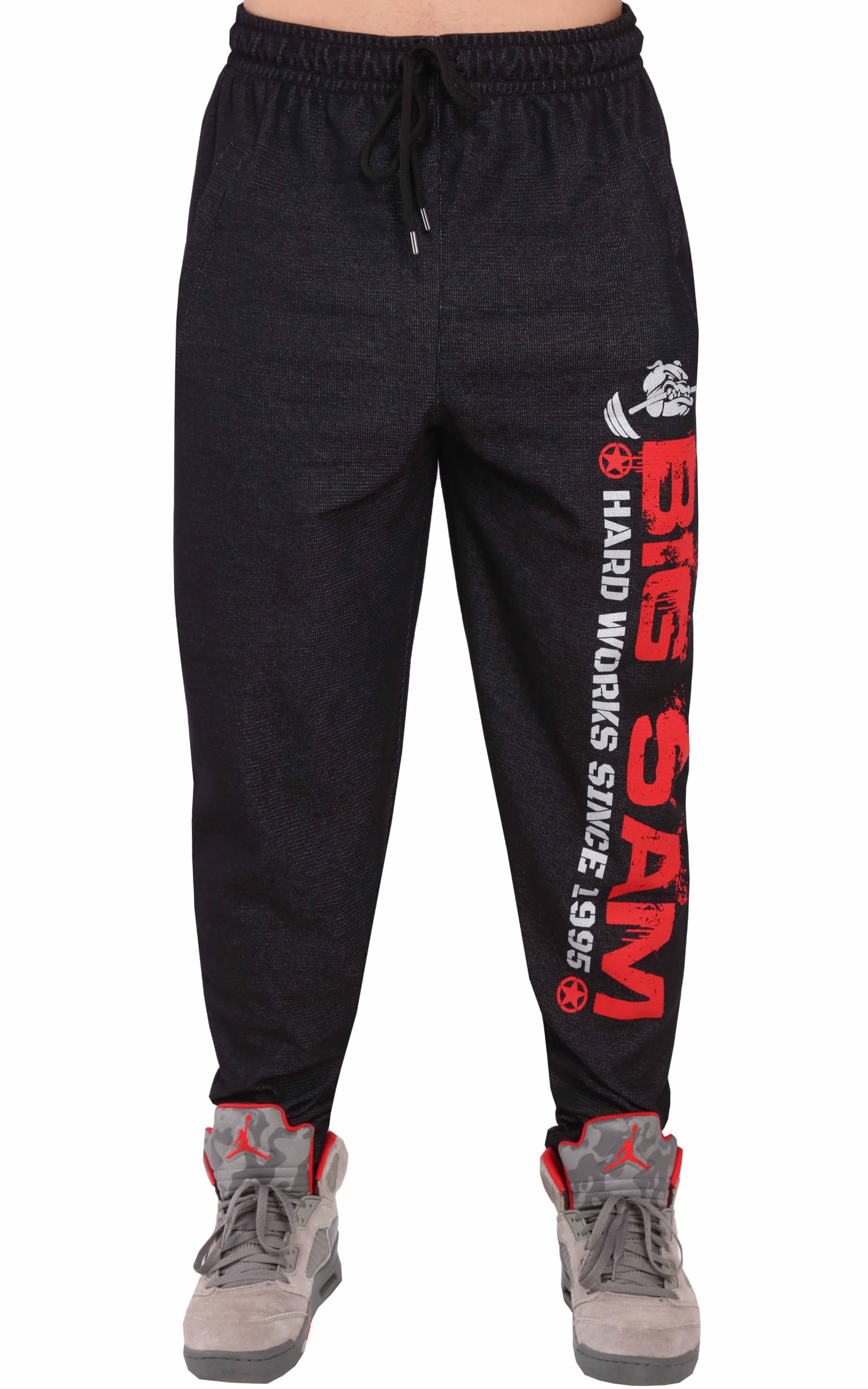 BIG SM SPORTSWEAR MUSCLEWEAR Bodyhose Jogginghose Sporthose Bodybuilding 1246
