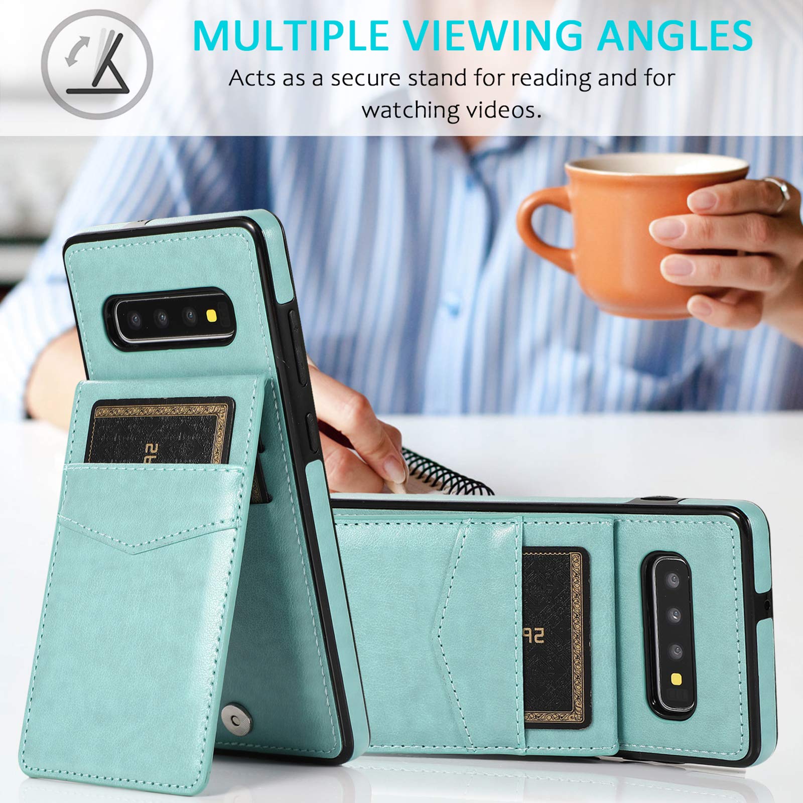 Amazon.com: Phone Case for Samsung Galaxy S10 Plus with Tempered