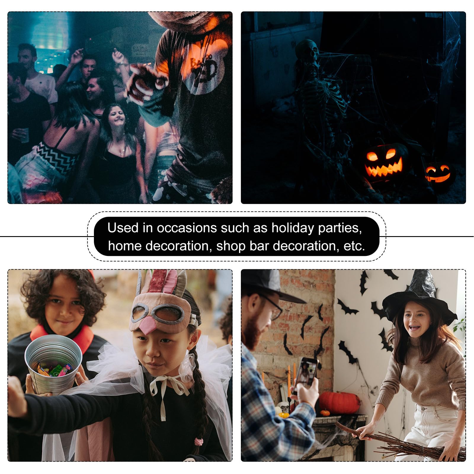Abaodam 15 Pezzi Decorazione Zucca Arancia in Flanella a Forma di Zucca per Halloween e Interni, Effetto Decorativo senza Sbiadire, per Casa e Feste Autunnali