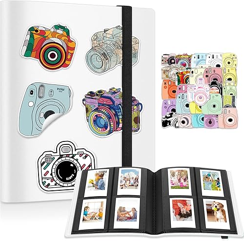 Miniatura 8 de Ablus Mini álbum de fotos de 160 bolsillos para cámara Fujifilm Instax Mini, Polaroid Snap, Z2300, cámaras instantáneas SocialMatic e impresora