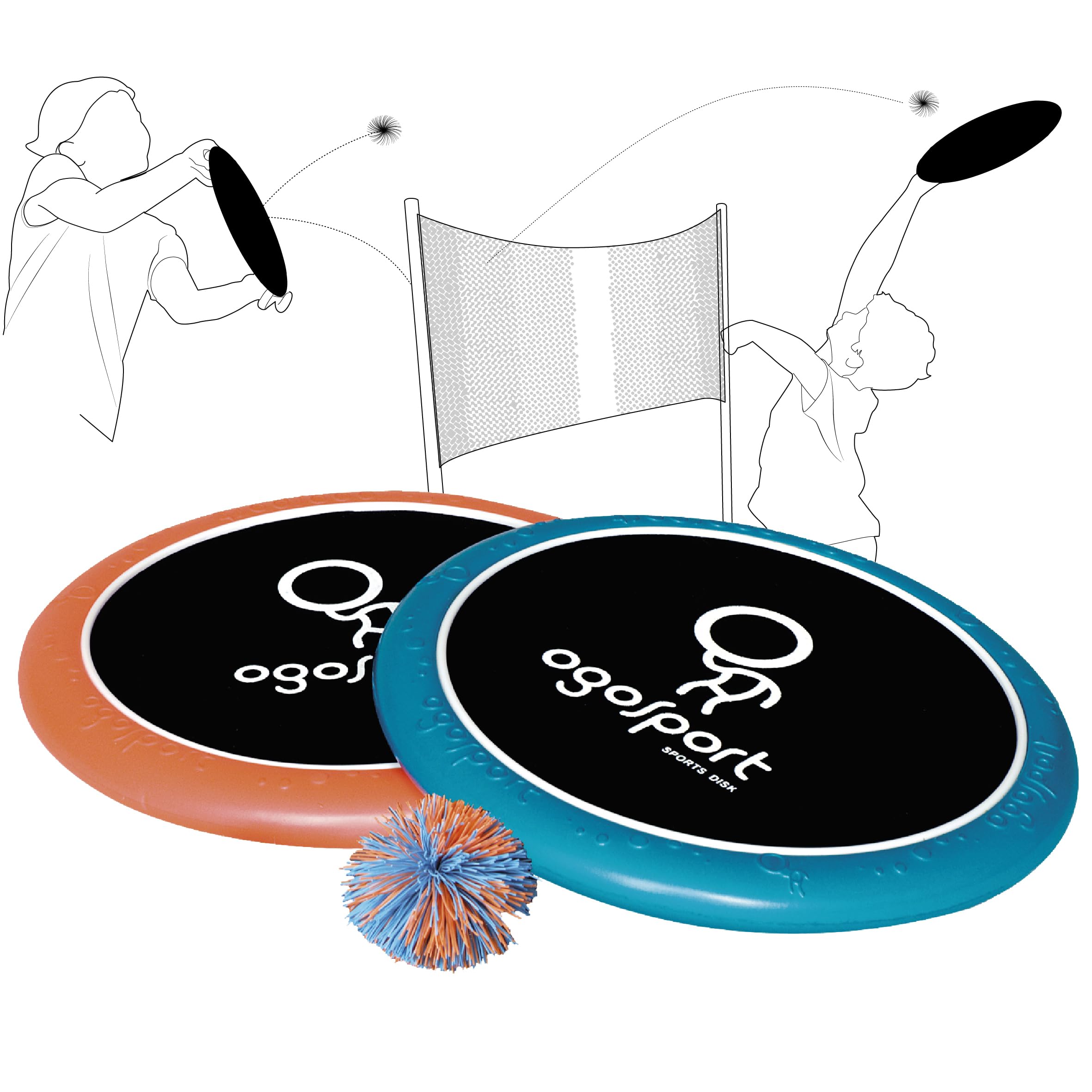 OgoSport Set Mezo – Outdoor-Discs-Spielset