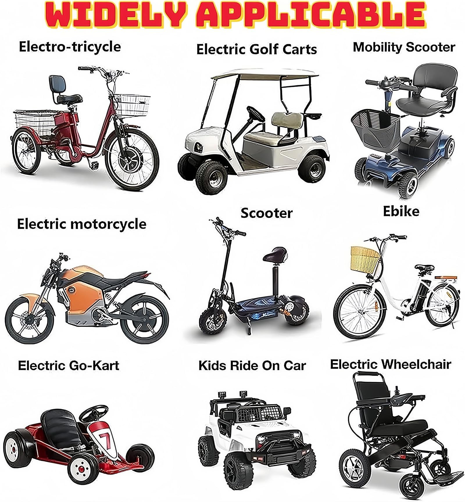 48V 50AHE-Bike Batterie Batteria per Bici Elettrico Batteria Ad Alta Potenza con BMS E Caricabatterie Batteria per 1000W~250W Motore (48V 50Ah, XT60+DC)