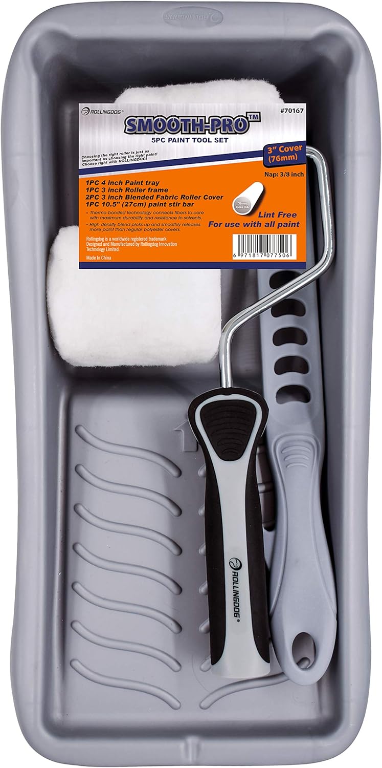 ROLLINGDOG Small Paint Roller Kit 3 Inch Paint Ubuy