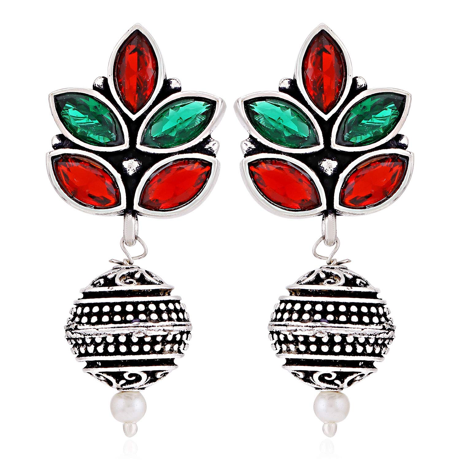 Sukkhi Fabulous Oxidised Dangle Earring for Women (SKR56757) (B084HZS6Z4) Amazon Price History, Amazon Price Tracker