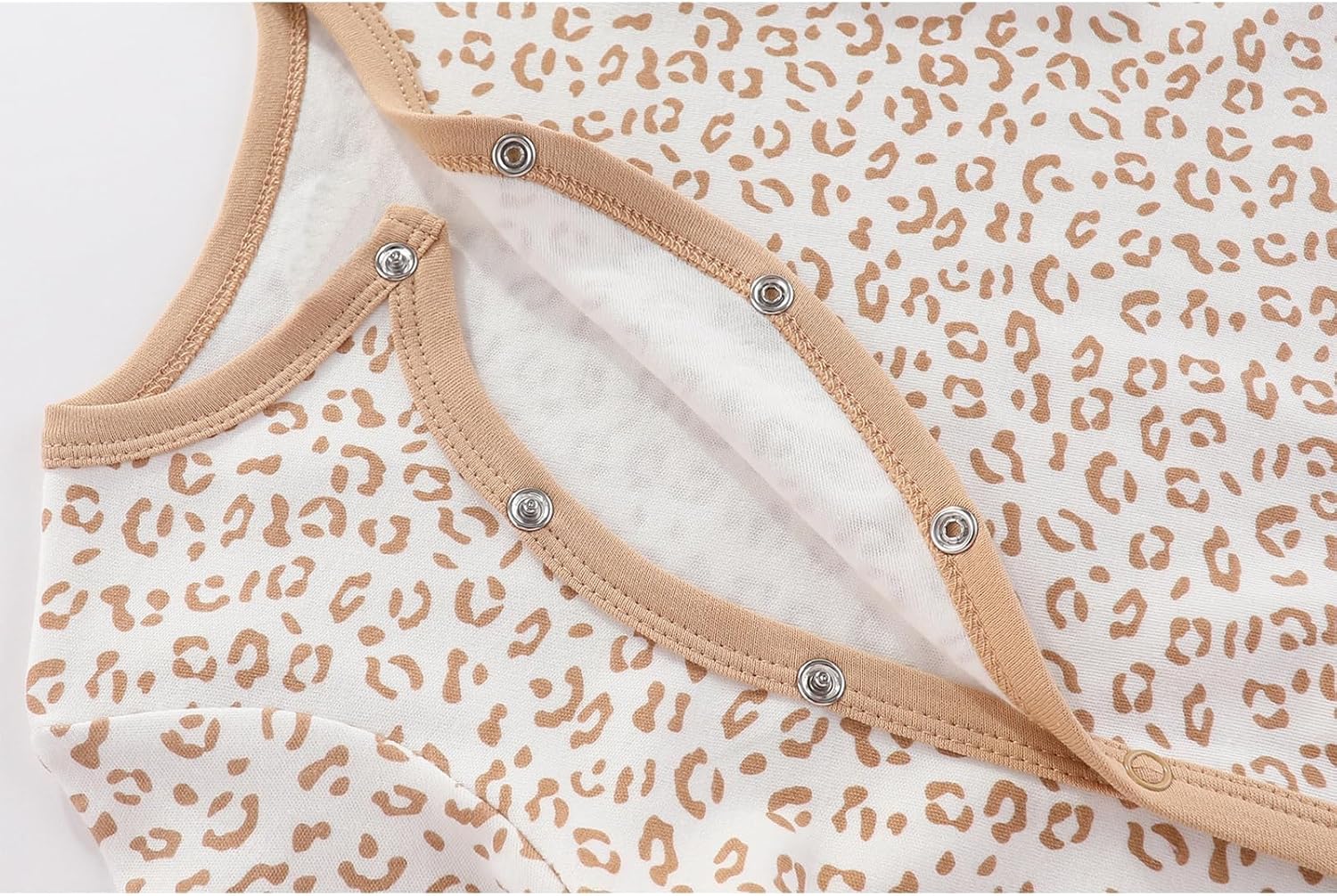 Unisex Baby Boy Girl Footies Rompers Cotton Long Sleeve 3 Pack Infant Jumpsuits 0-12Months Babies' Outfits - Image 5