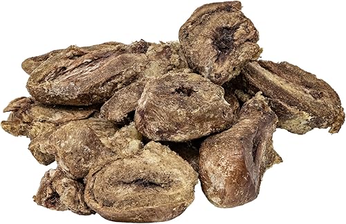 Miniatura 21 de hotspot pets Golosinas de corazón de res liofilizadas para gatos y perros, bolsa grande resellable de 1 libra, fabricada en Estados Unidos, de un