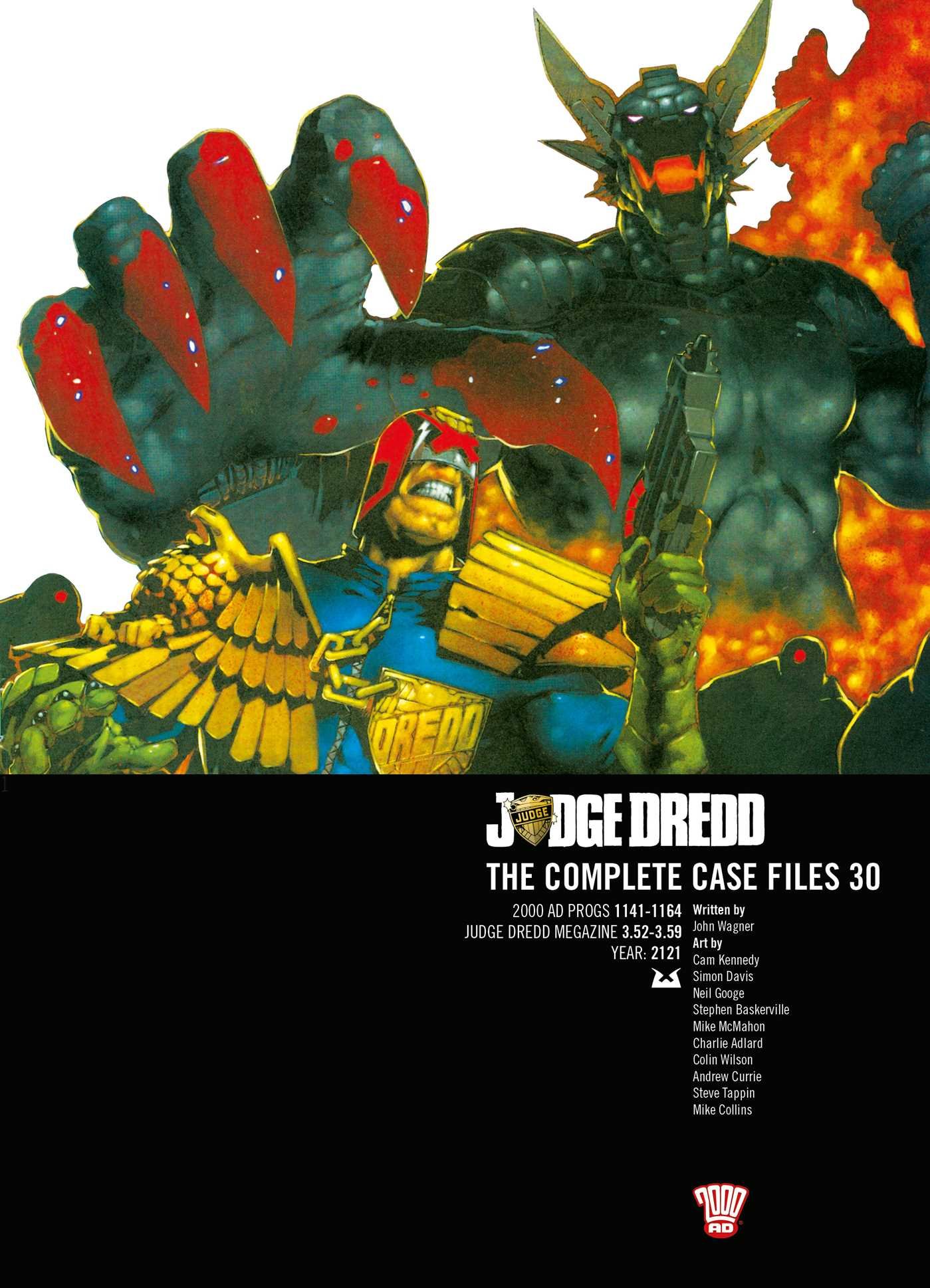 Judge Dredd: The Complete Case Files 30 by John Wagner PAPERBACK 9781781085486