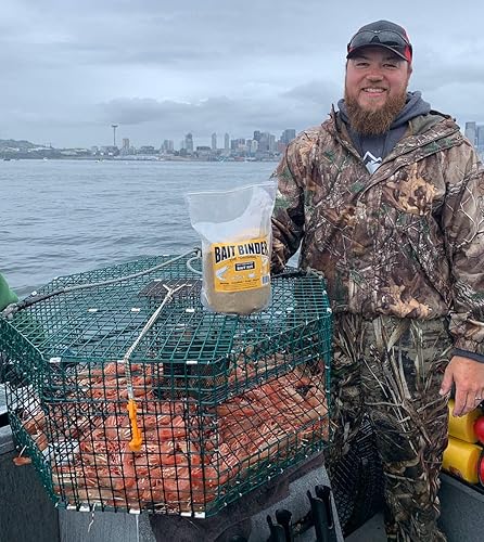 Miniatura 4 de Bait Binder Kit de cebo - El 'original' - Camarones, cangrejo, cangrejo, chum - 5 libras