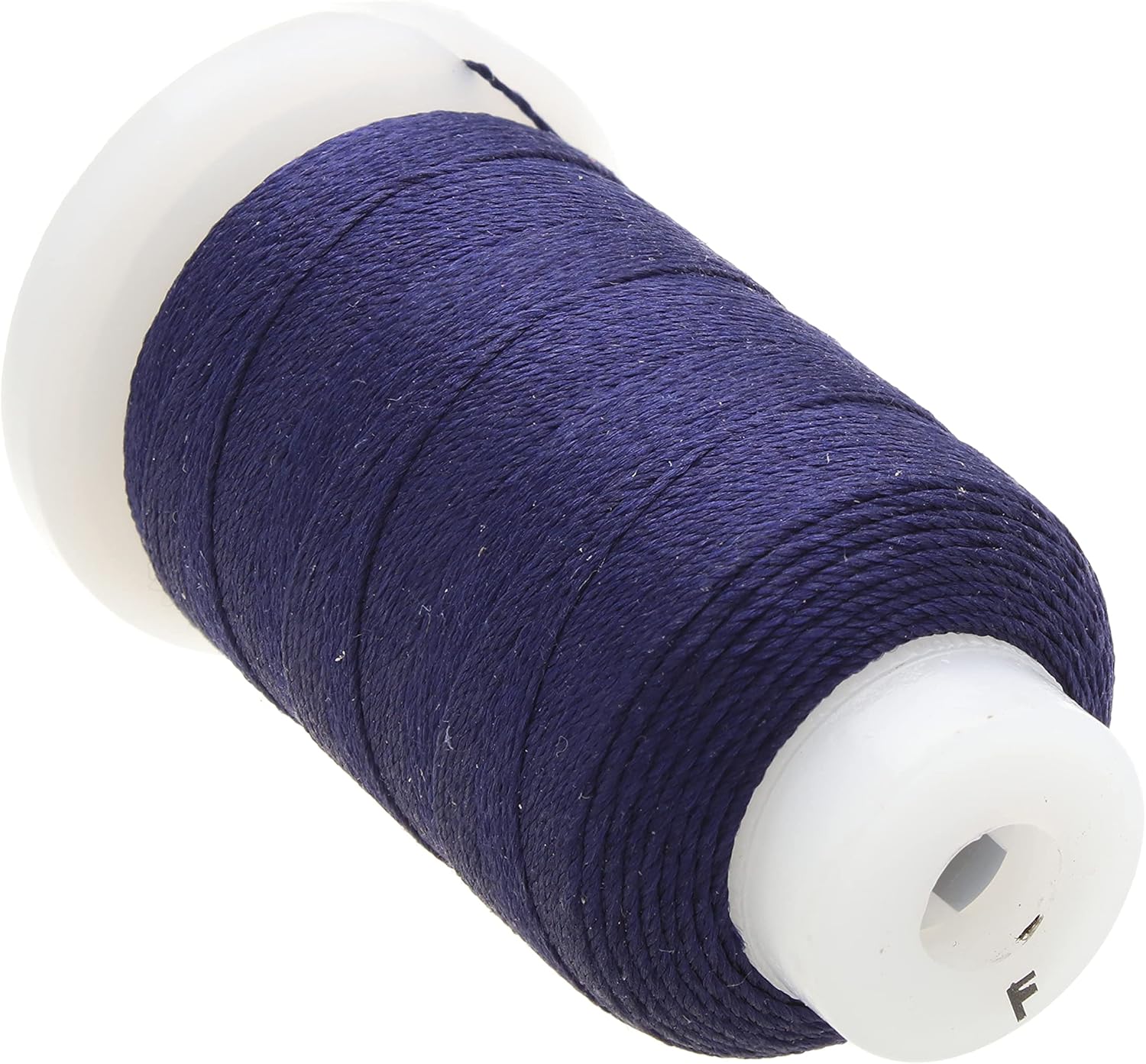 Beadsmith 100 Silk Beading Thread, Size F, 140 Yards, 1 Spool, Navy