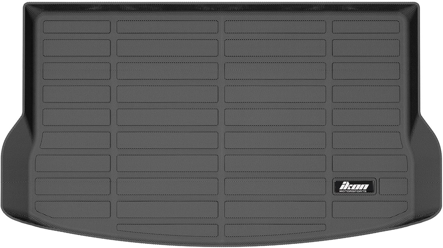 IKON MOTORSPORTS TPE Cargo Trunk Liner, Compatible with 2022-2023 Chevrolet Bolt EUV, Custom Fit All Weather Protection Heavy Duty Rear Trunk Tray Cargo Mats Protector, Black IKON MOTORSPORTS TPE Cargo Trunk Liner, Compatible with 2022-2023 Chevrolet Bolt EUV, Custom Fit All Weather Protection Heavy Duty Rear Trunk Tray Cargo Mats Protector, Black