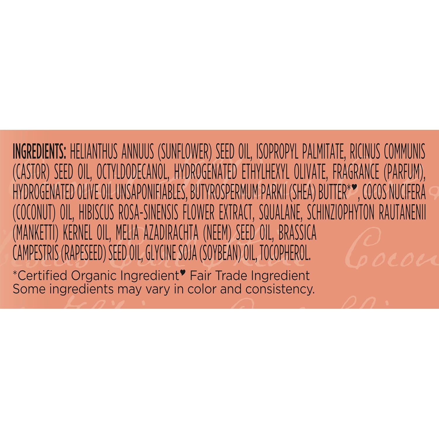 Shea Moisture Coconut & Hibiscus Smooth & Shine Oil Coconut & Hibiscus Softens And Hydrates Hair With Manketti And Coconut Oil For A Lightweight Texture 3.3 Fl Oz - Image 8