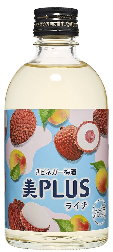 Amazon.co.jp: 中田食品 美PLUS#ビネガー梅酒 ライチ [ 梅酒 8度