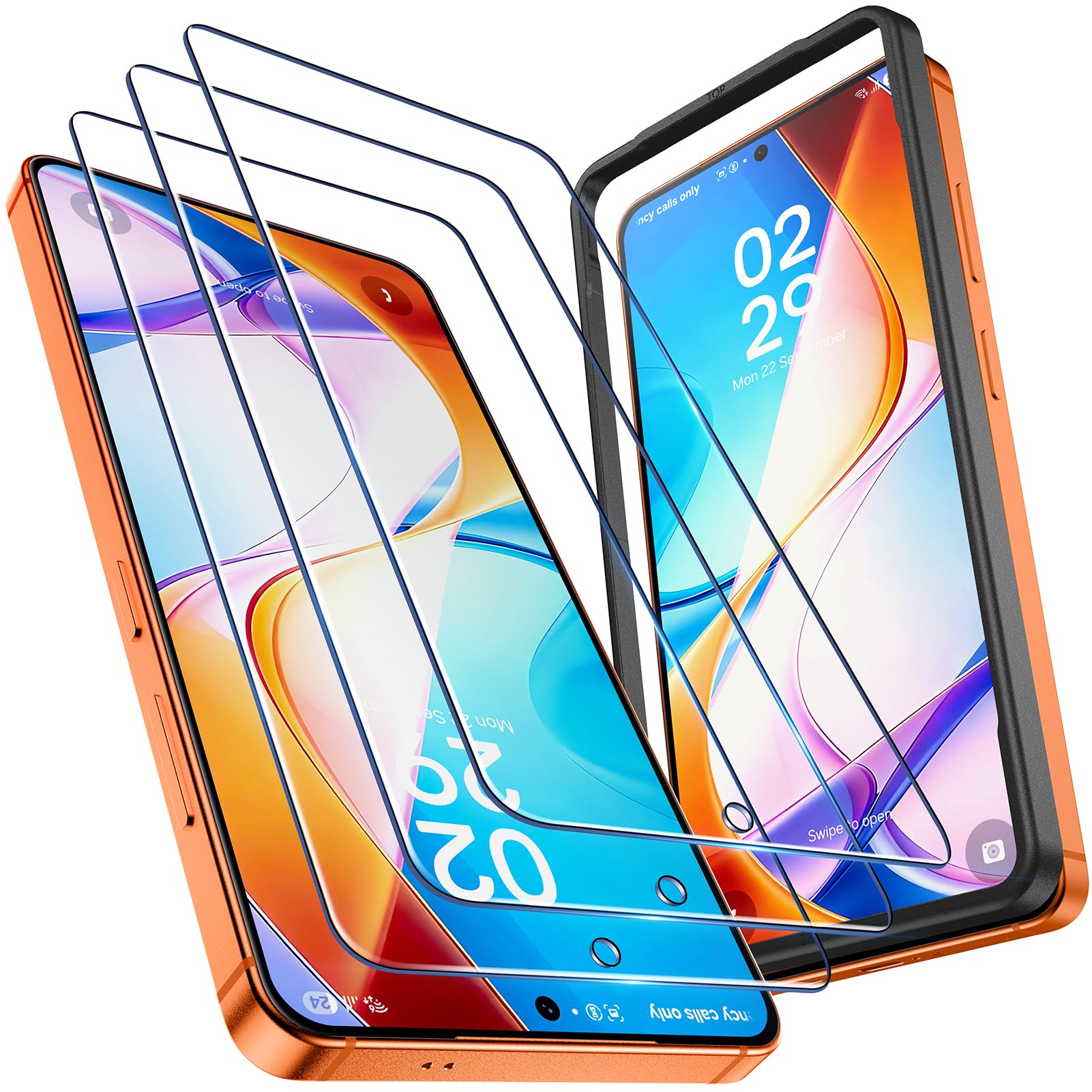 LK 3 Pack Tempered Glass Screen Protector for Samsung Galaxy S26 9H HD