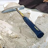 Vista 5 de ESTWING Rock Pick - Martillo de geología de 14 onzas con punta puntiaguda y agarre de reducción de golpes - E3-14P
