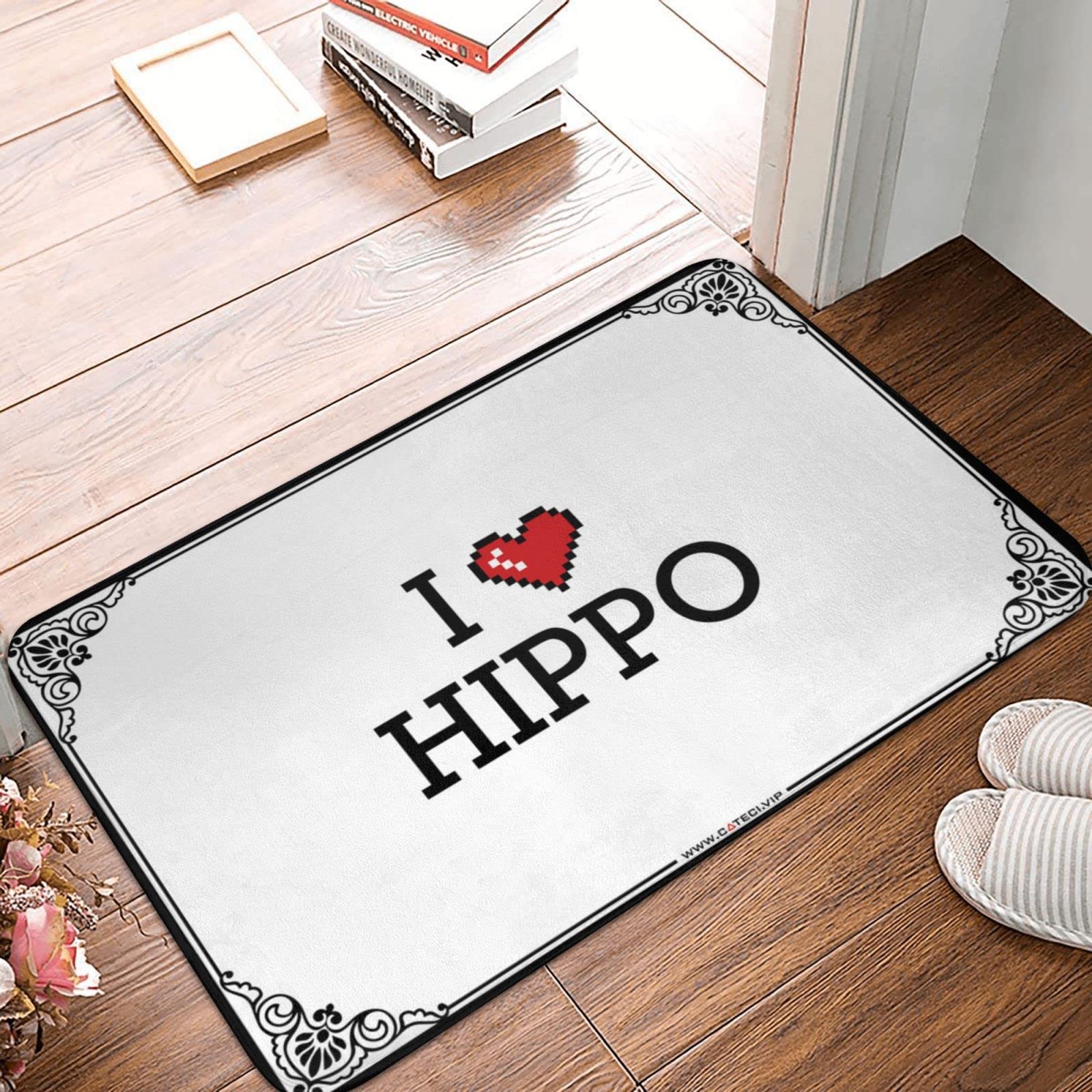 Tapis de cuisine Hippo 65 x 90 cm pour protéger le sol des taches