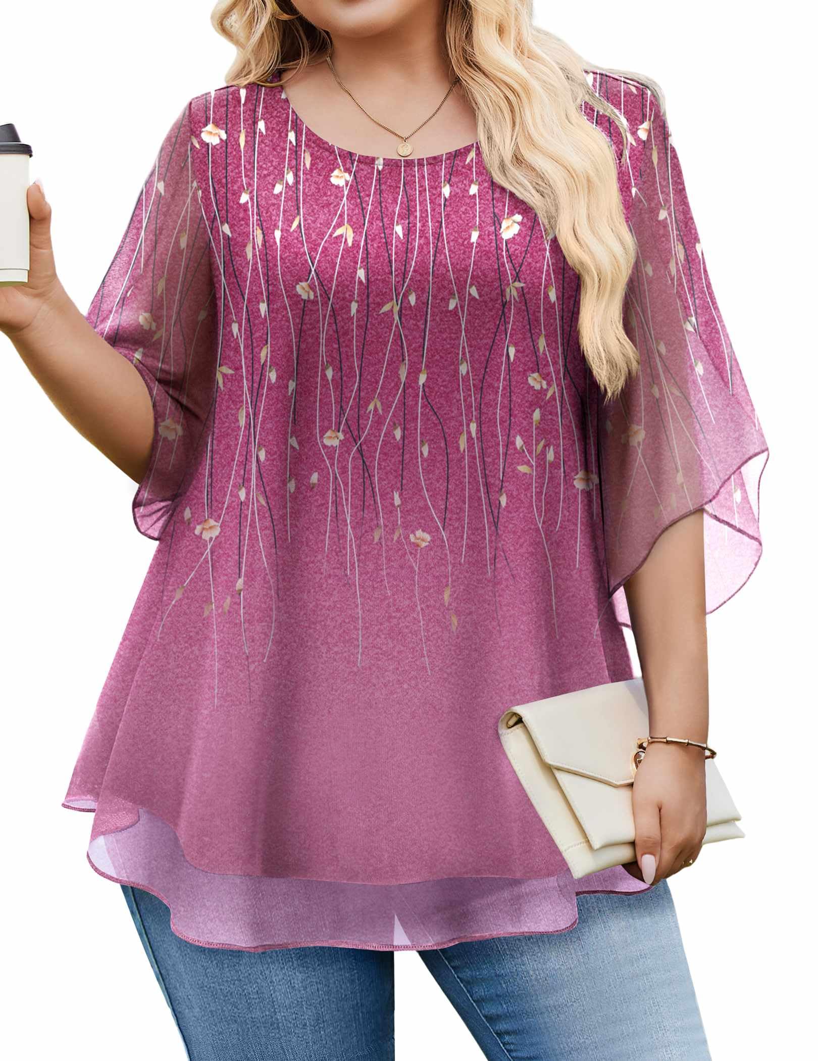 IN'VOLAND Mesh Blouse