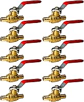 Vista 30 de XFITTING 2 piezas de válvula de bola Pex de 1 pulgada, 23-1-1 = 2X (2 paquetes)