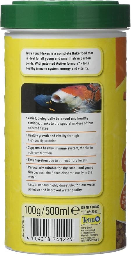 tetra pond flakes 10l