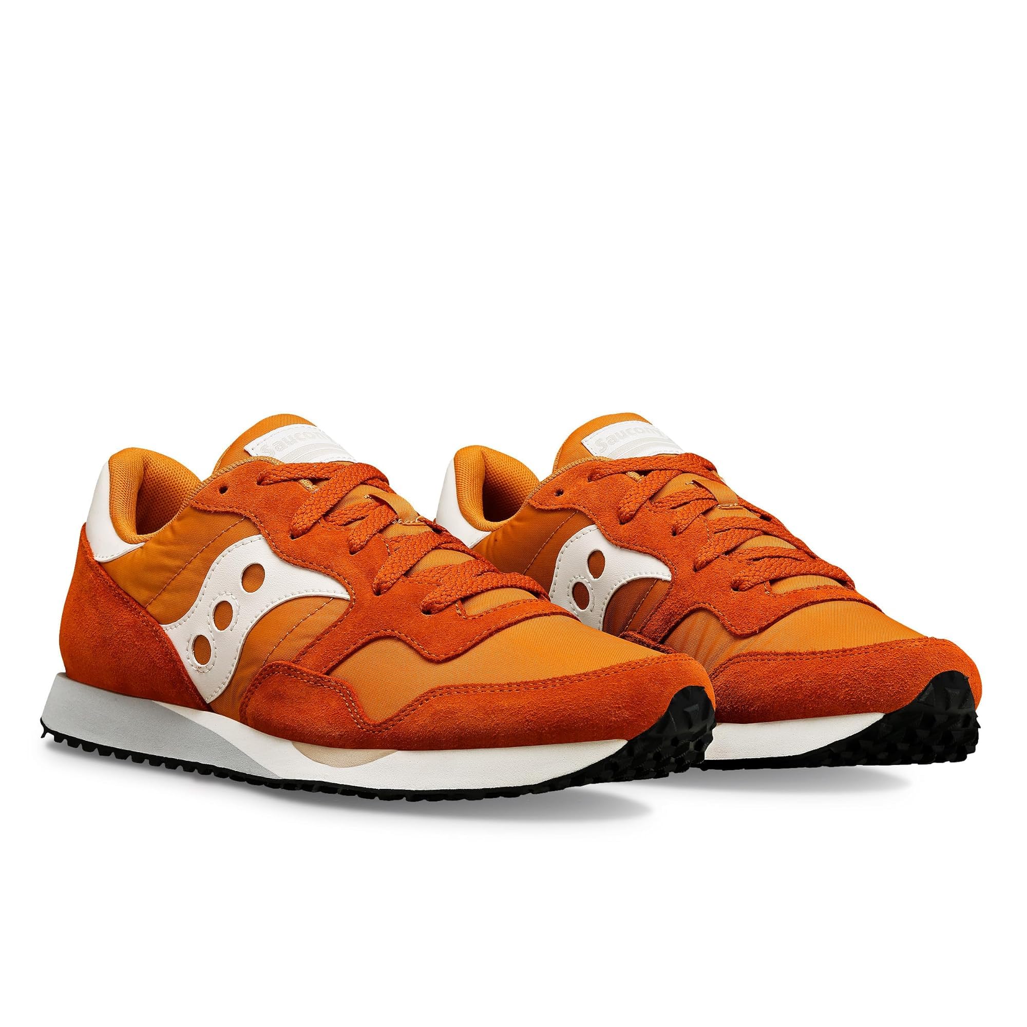 Saucony Unisex DXN Trainer Shoe, Rust/Off White, 8.5