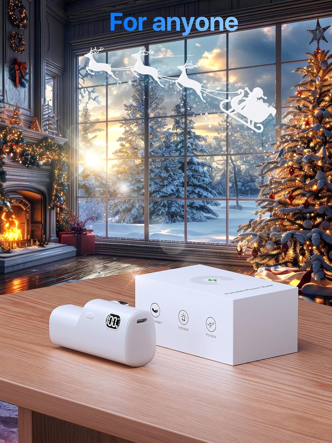 Battery Pack for Meta Quest 3/3S and 2, Accessories for Oculus Quest 2/3/3S, 5000mAh Extended Battery Charger Lightweight VR Accessories VR Headset Power Bank Extra 2-4H Playtime