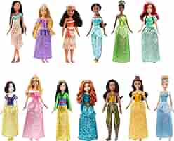 マテル ディズニープリンセス ファッションドール 13体 コレクターズBOX Amazon.com: Mattel Disney Princess Toys, Fashion Doll Gift