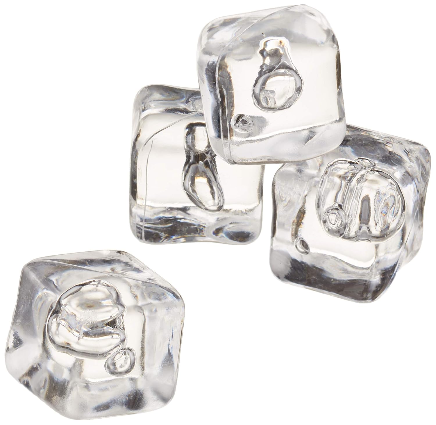 bardrinkstuff 17655 Acrylic Ice Cubes Pack of 40 (approx.) Fake Ice