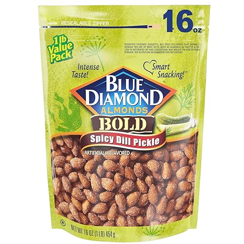 Blue Diamond, pepinillo de eneldo picante, bolsa de 16 onzas