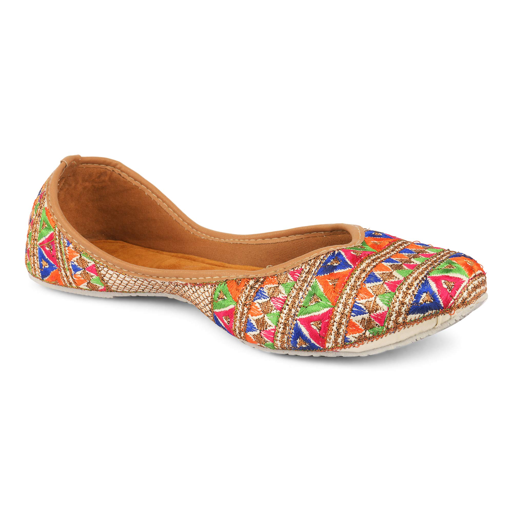 DesiColour Fashions Women's Mojari