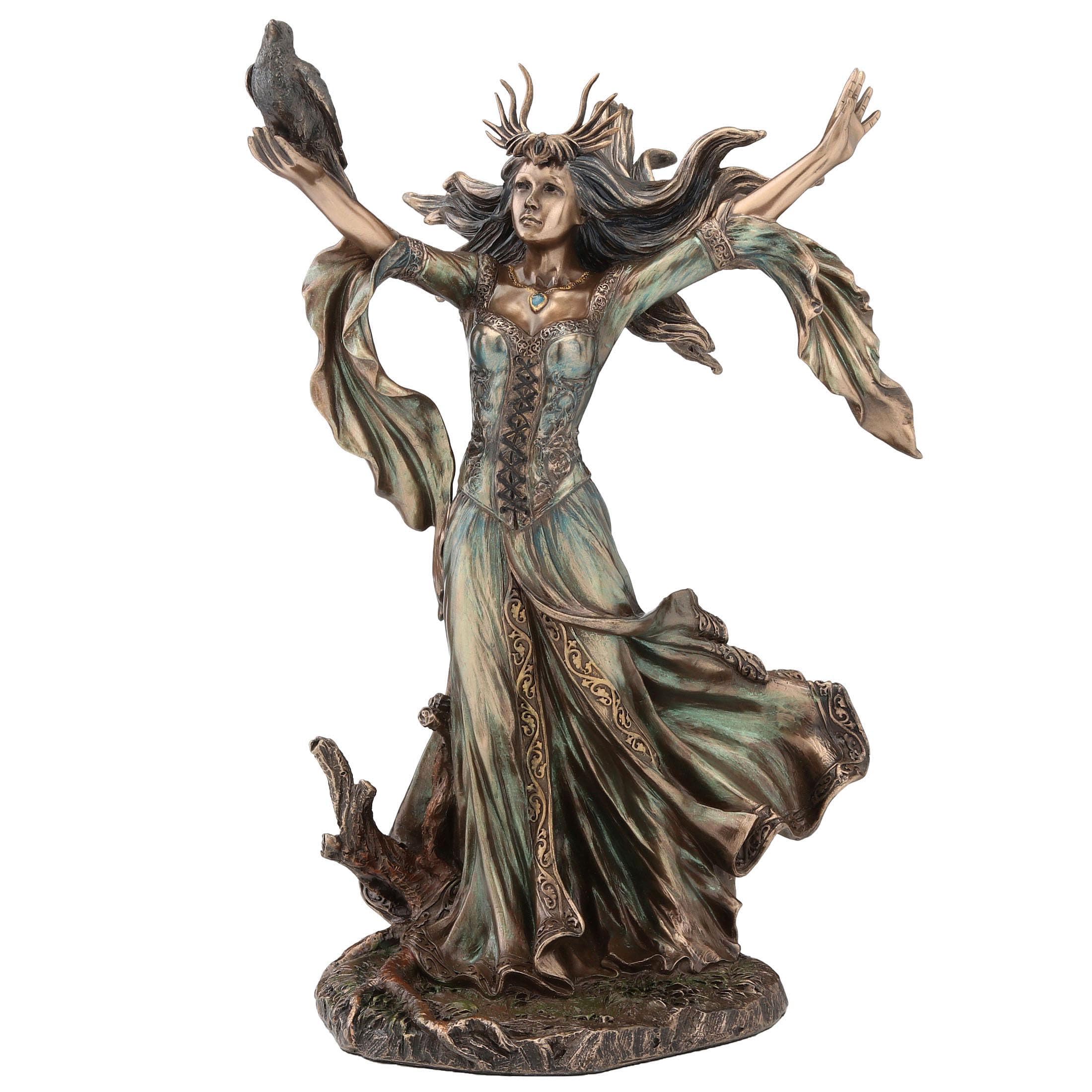 Amazon.com: Veronese Design 9 7/8 Inch Morgan Le Fay Cold Cast Resin ...