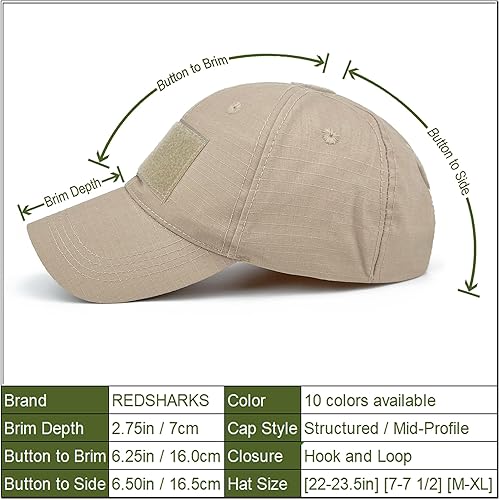 Miniatura 3 de REDSHARKS Gorra de béisbol de camuflaje de serpiente con bandera estadounidense operador táctico del ejército militar del ejército para disparar caza